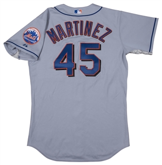 2005 Pedro Martinez Game Used New York Mets Road Jersey